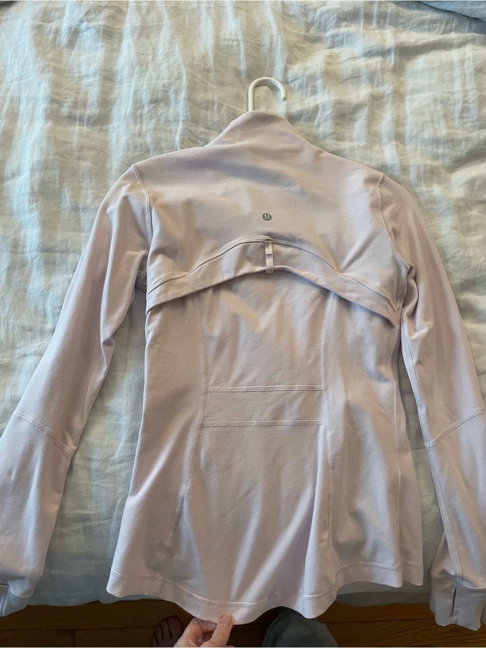 lululemon athletica light pink define jacket